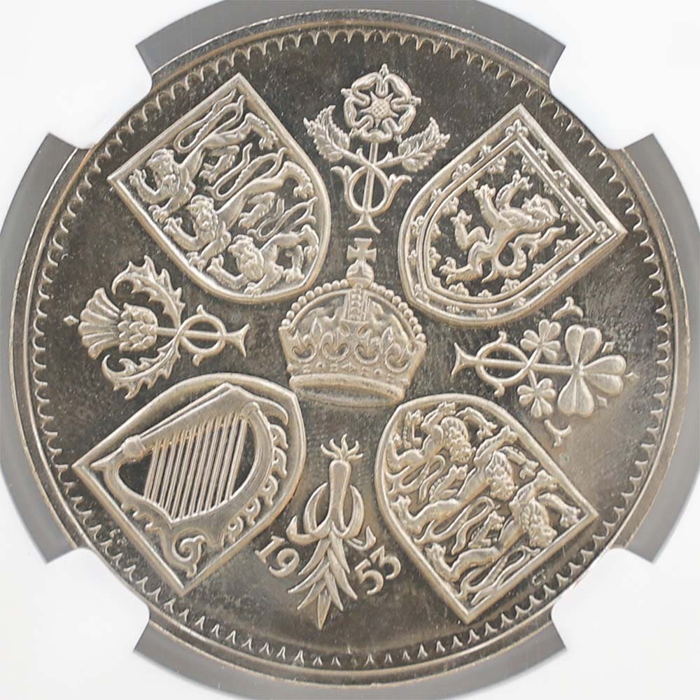 �������� 1953 �ѹ� �������ꥶ�٥�2���״���ǰ ��Ƽ�� �ץ롼�� NGC PF 66 CA