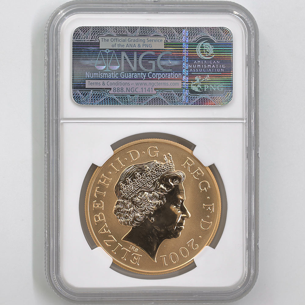 2001 �ѹ� �������ȥꥢ���� �׸�100��ǯ��ǰ 5�ݥ�� ��� ��С����ץ롼�� NGC REVERSE PF 70 �ǹ���� ����̤������ �����ꥹ ���