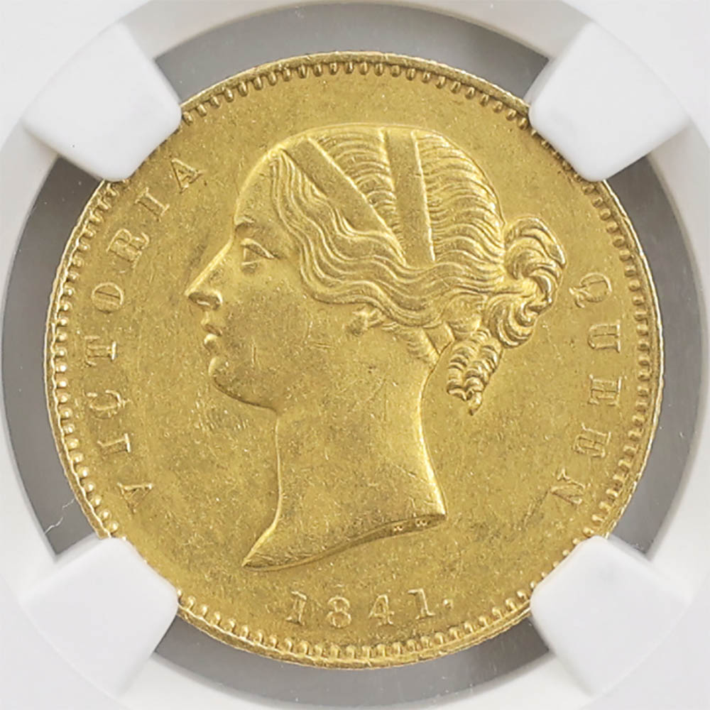 �������� 1841(C) �����ꥹ�Υ���� �������ȥꥢ ��ϡ��� ��� NGC AU 58 ������ �ڥݥ���ȡ������ݥ������оݳ���