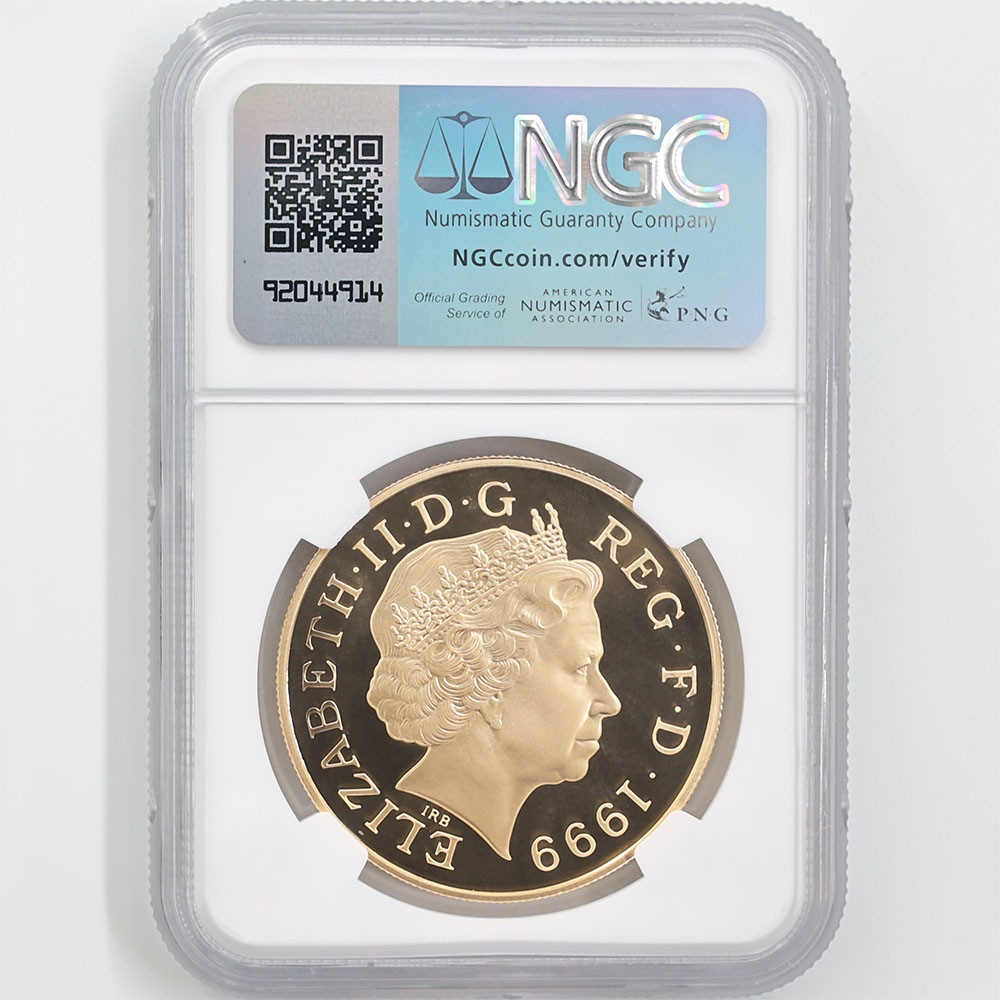 1999 �ѹ� �������������鵭ǰ 5�ݥ�� ��� �ץ롼�� NGC PF 69 UC ��ǹ���� ����̤������ ��Ȣ�� �����ꥹ ���