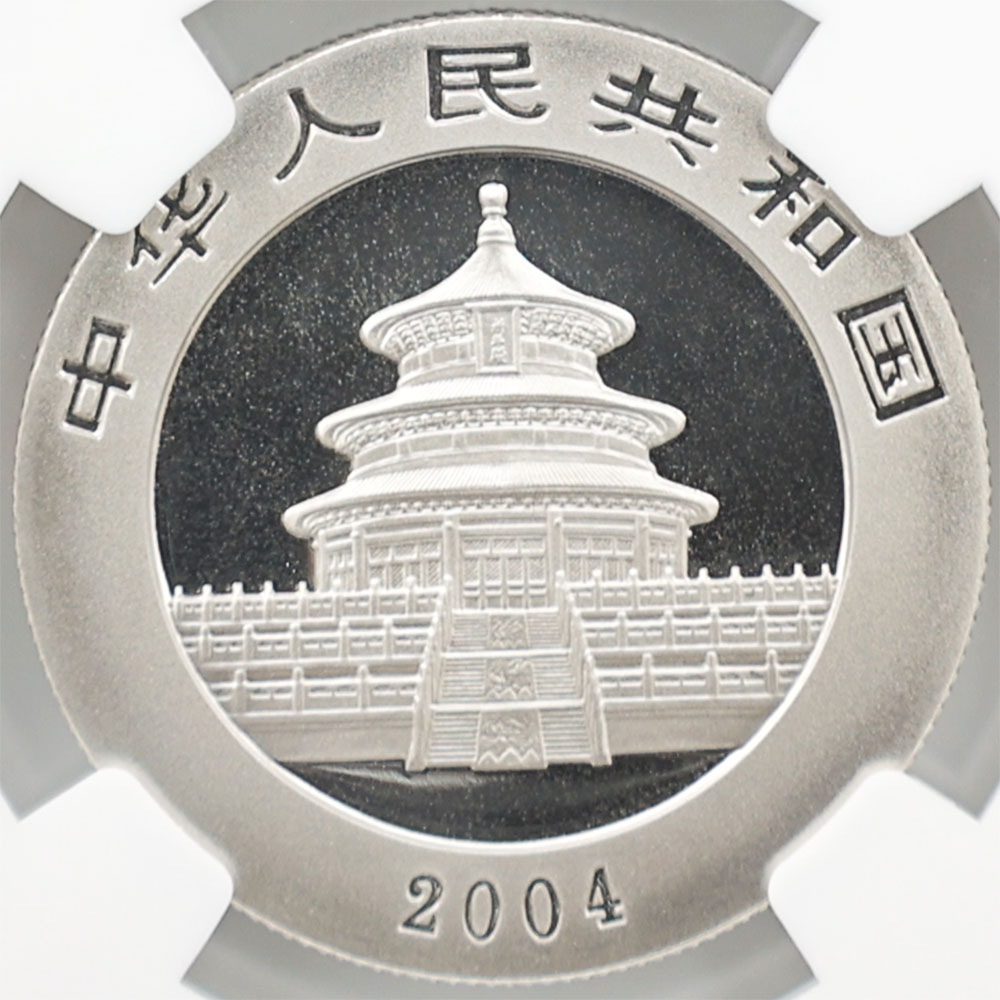 2004 ��� �ѥ�� 100�� 1/2 ���� �ץ롼�� �ѥ饸����� NGC PF 70 UC �ǹ���� ����̤������