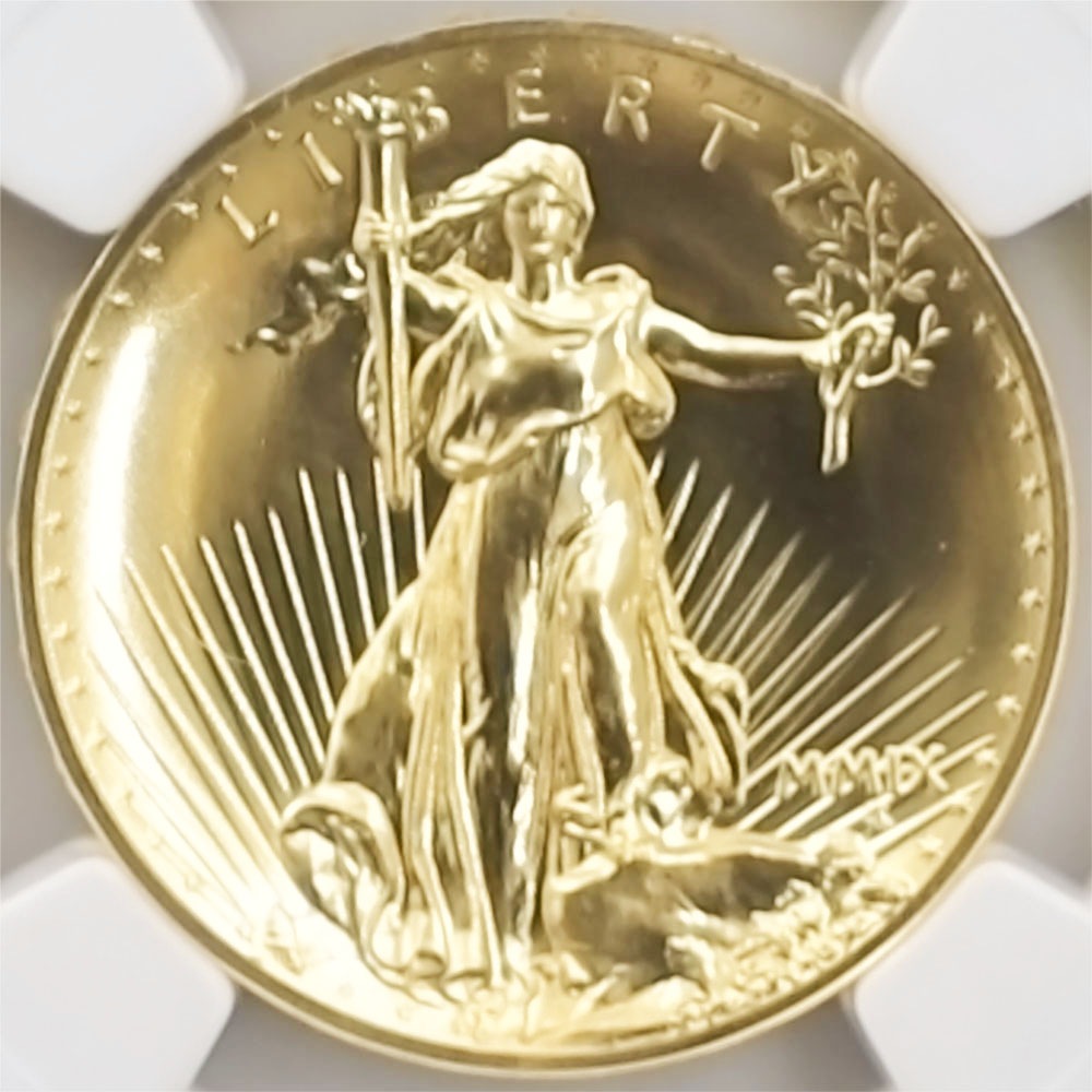 2009 ����ꥫ ����ȥ�ϥ���꡼�� ���֥륤������ 20�ɥ� ��� 1���� ̤���� NGC MS 70 �ǹ���� ����̤������