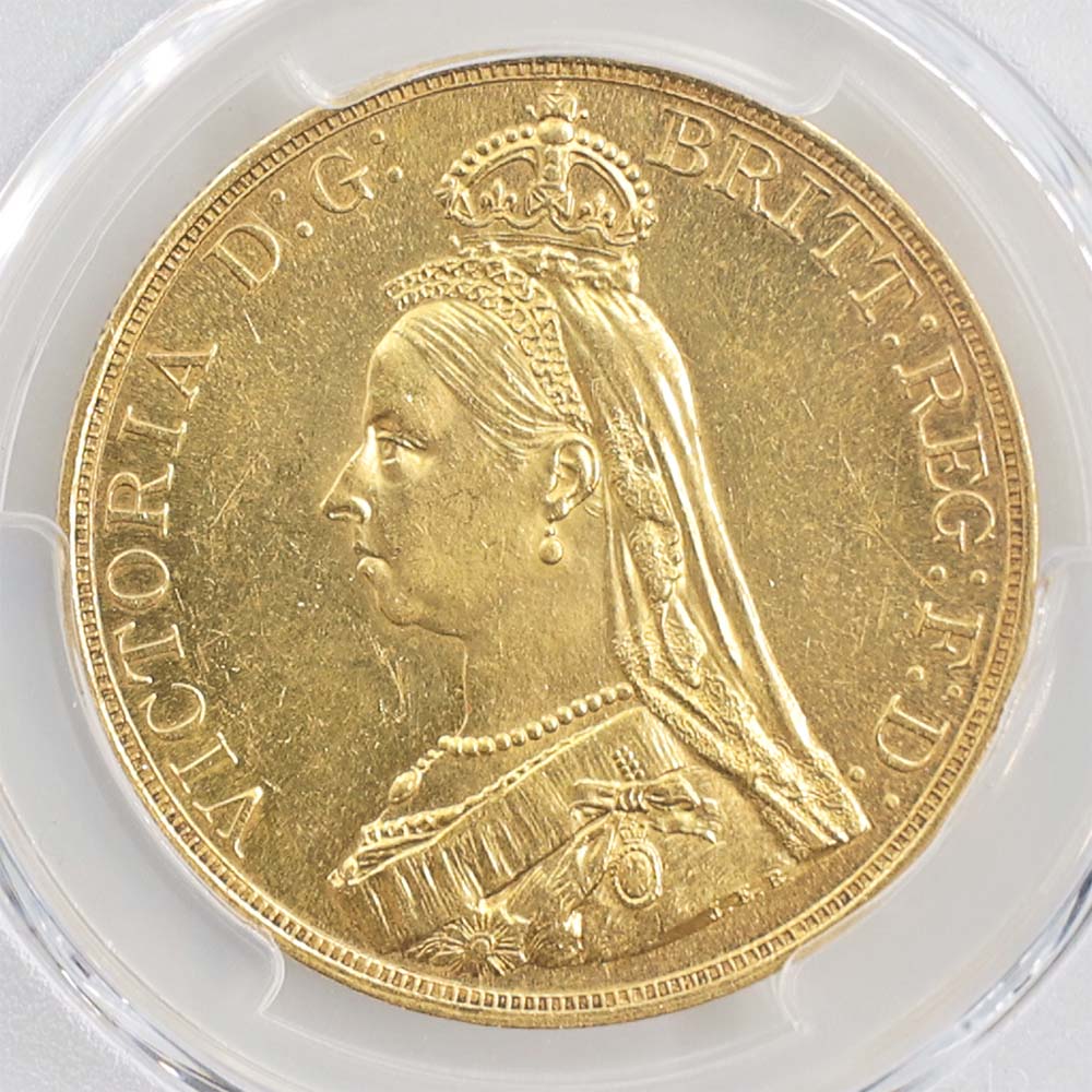 �������� 1887 �ѹ� �������ȥꥢ���� ����ӥ꡼�إå� 5�ݥ�� ��5���֥��� ��� PCGS MS 62 ��̤������ �����ꥹ ��ߡڥݥ���ȡ������ݥ������оݳ���