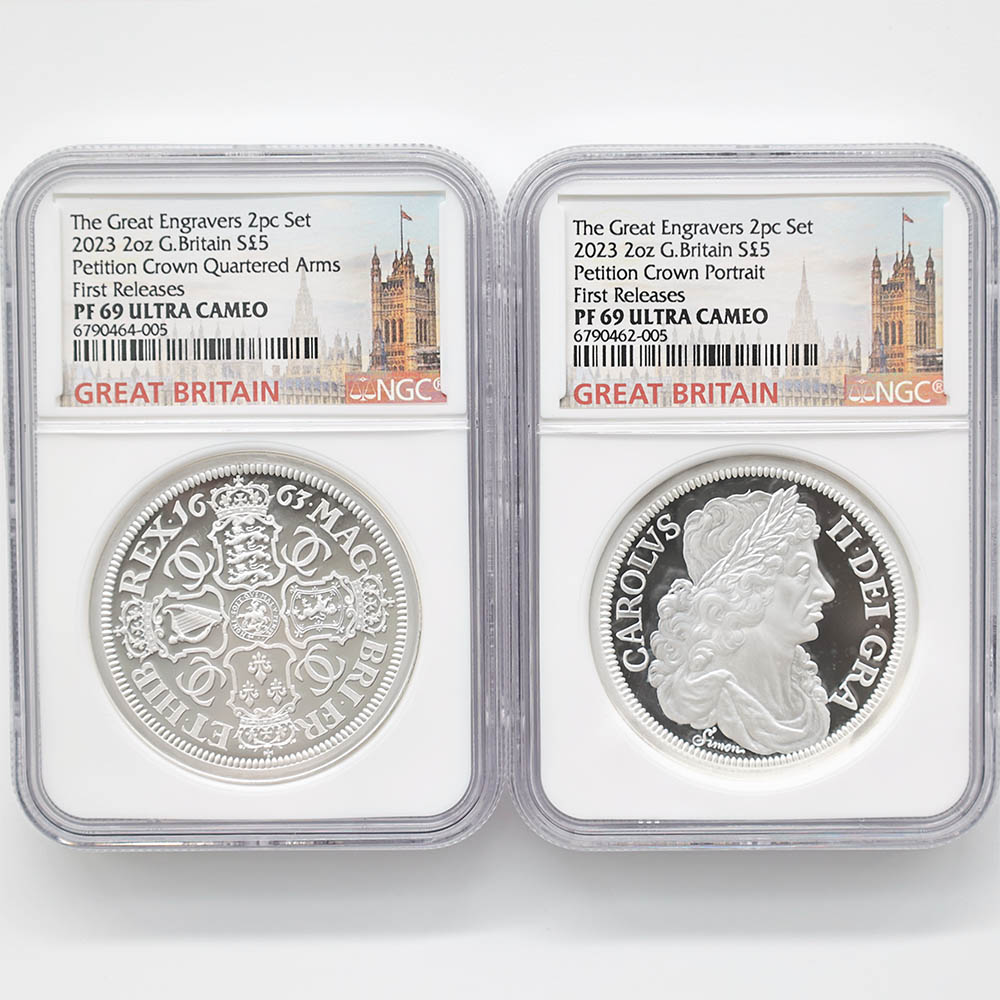 ������ 2023 �ѹ� �ڥƥ������ ���饦�� 5�ݥ�� ���2�� ���å� 2���� �ץ롼�� NGC PF 69 UC FR ������ ��ǹ���� ����̤������ ��Ȣ�� �����ꥹ ���