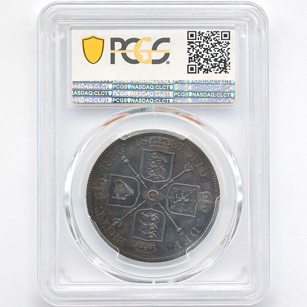 �������� 1887 �ѹ� �������ȥꥢ���� ����ӥ꡼�إå� 2�ե������ ��� �ץ롼�� PCGS PR 63 ̤������ �����ꥹ ��� �ڥݥ���ȡ������ݥ������оݳ���