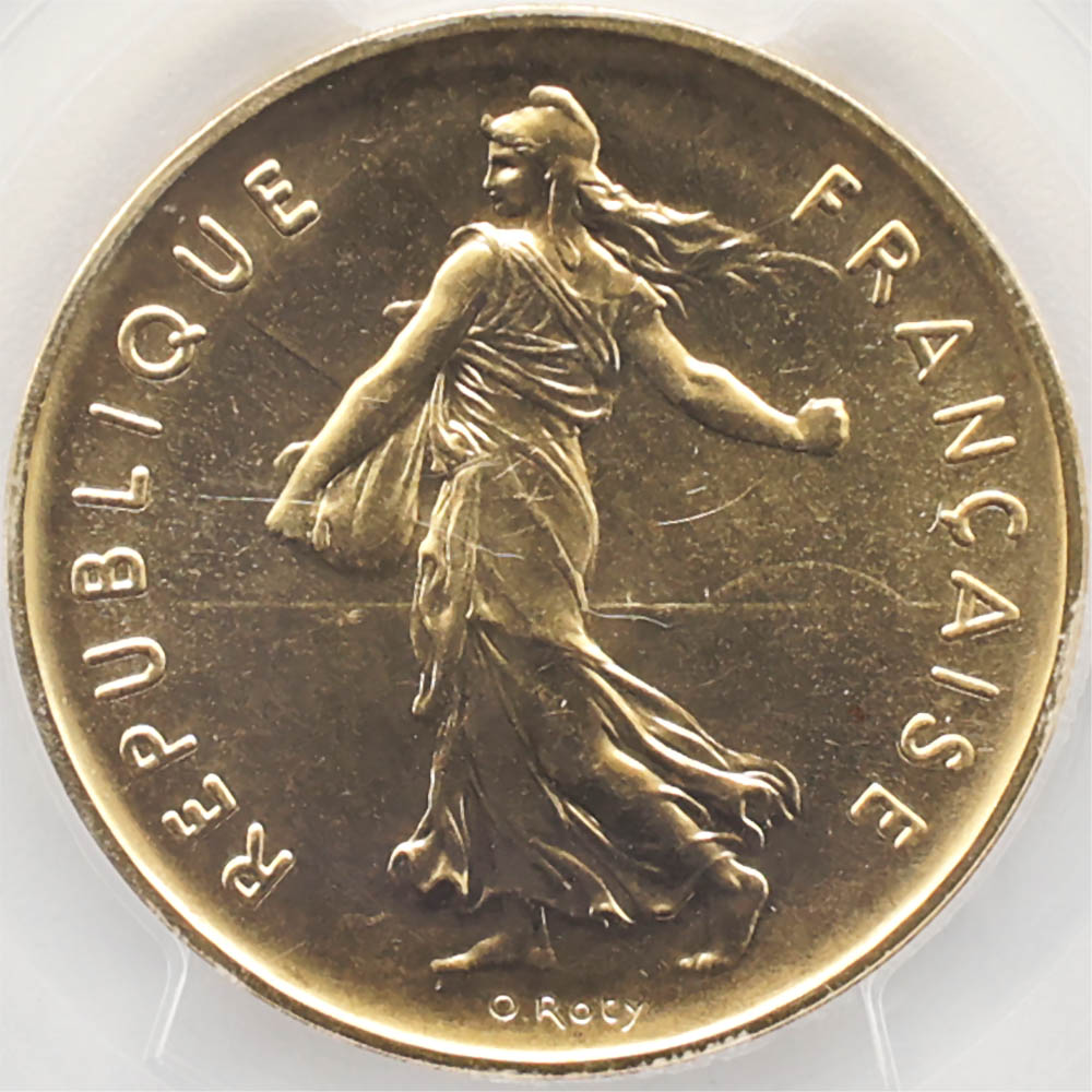 �������� 1977 �ե�� ��򼬤����� 5�ե�� �ԥ��ե��� ��� PCGS SP 67 ����̤������ �ڥݥ���ȡ������ݥ������оݳ���