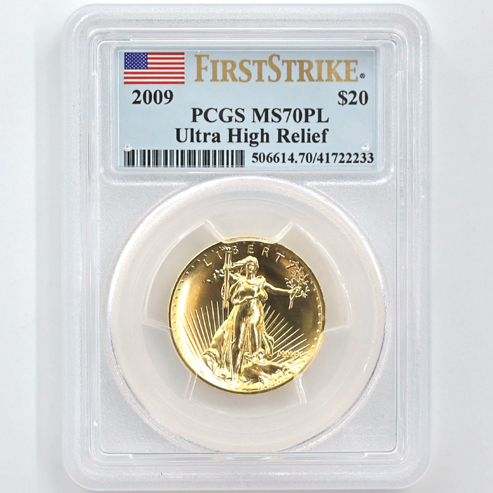 �������� 2009 ����ꥫ ����ȥ�ϥ���꡼�� ���֥륤������ 20�ɥ� ��� 1���� ̤���� PCGS MS 70 PL FS ������ �ǹ���� ����̤�����ʡڥݥ���ȡ������ݥ������оݳ���