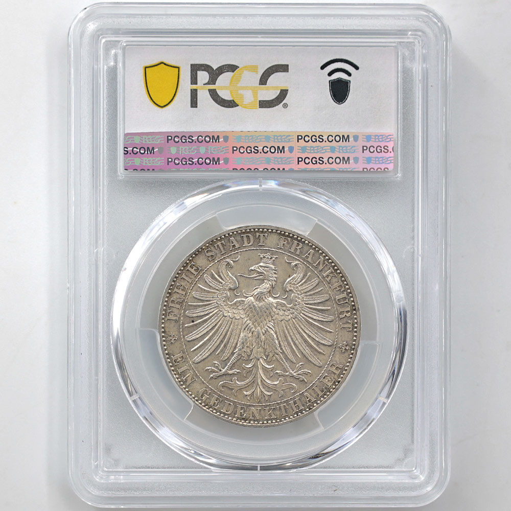 1863 ɥ ե󥯥ե ԻԷʴѿ 1顼  PCGS MS 64 ̤ѡ̤