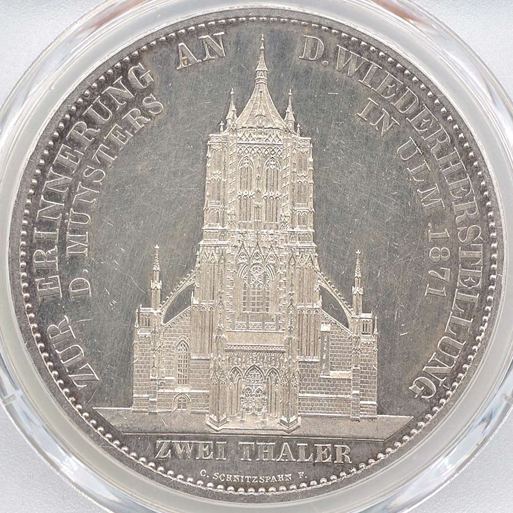 �������� 1871 �ɥ��� �����ƥ�٥륯���� ������1�� ���������Ʋ������ǰ 2�����顼 �ץ롼�� ��� PCGS PR 61 CAM ��̤������ �ڥݥ���ȡ������ݥ������оݳ���