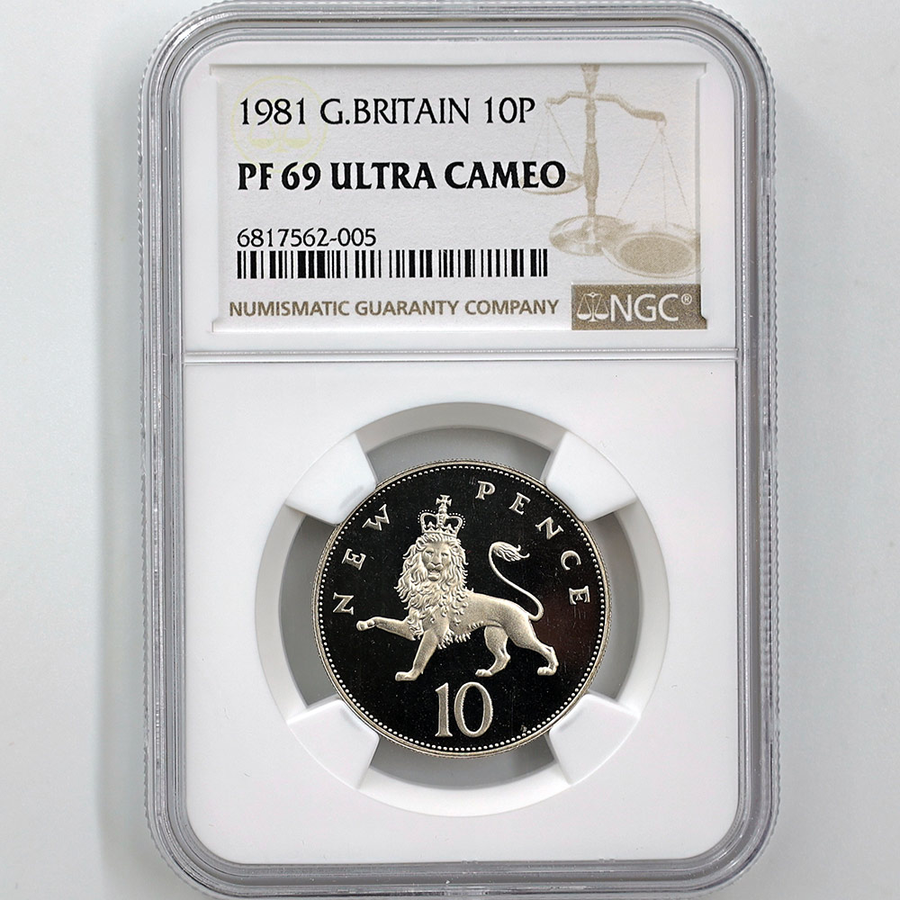 1981 ѹ ꥶ٥2  10˥塼ڥ Ƽ ץ롼 NGC PF 69 UC ǹ ̤ 