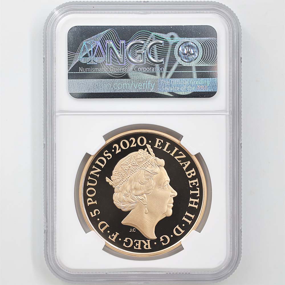 2020 �ѹ� ����ɥ��㥳���󥳥쥯����� �������ߥ�� 5�ݥ�� ��� �ץ롼�� NGC PF 70 UC �ǹ���� ����̤������ �����ꥹ ���