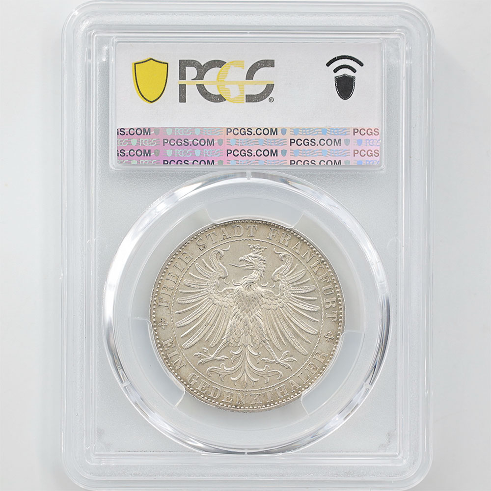 1863 ɥ ե󥯥ե ԻԷʴ 1顼  PCGS MS 64 ̤ѡ̤