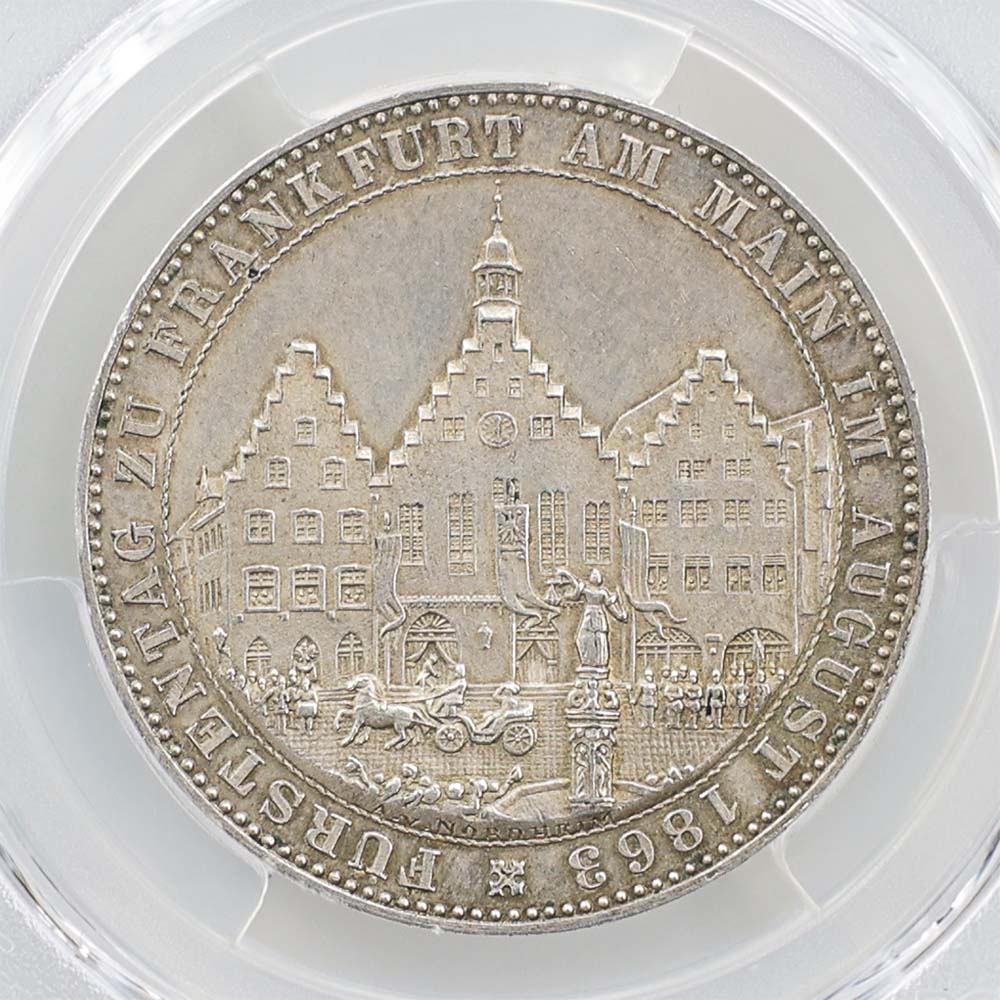1863 ɥ ե󥯥ե ԻԷʴ 1顼  PCGS MS 64 ̤ѡ̤