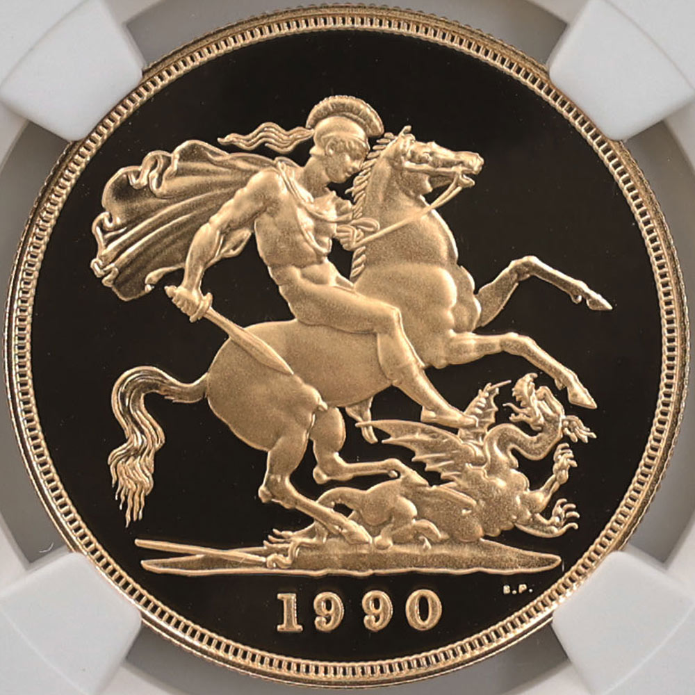 1990 �ѹ� ���ꥶ�٥�2�� ���֥�� 5�ݥ�� ��5���֥��� ��� �ץ롼�� NGC PF 70 UC �ǹ���� ����̤������ �����硼��ε�༣ �����ꥹ ���