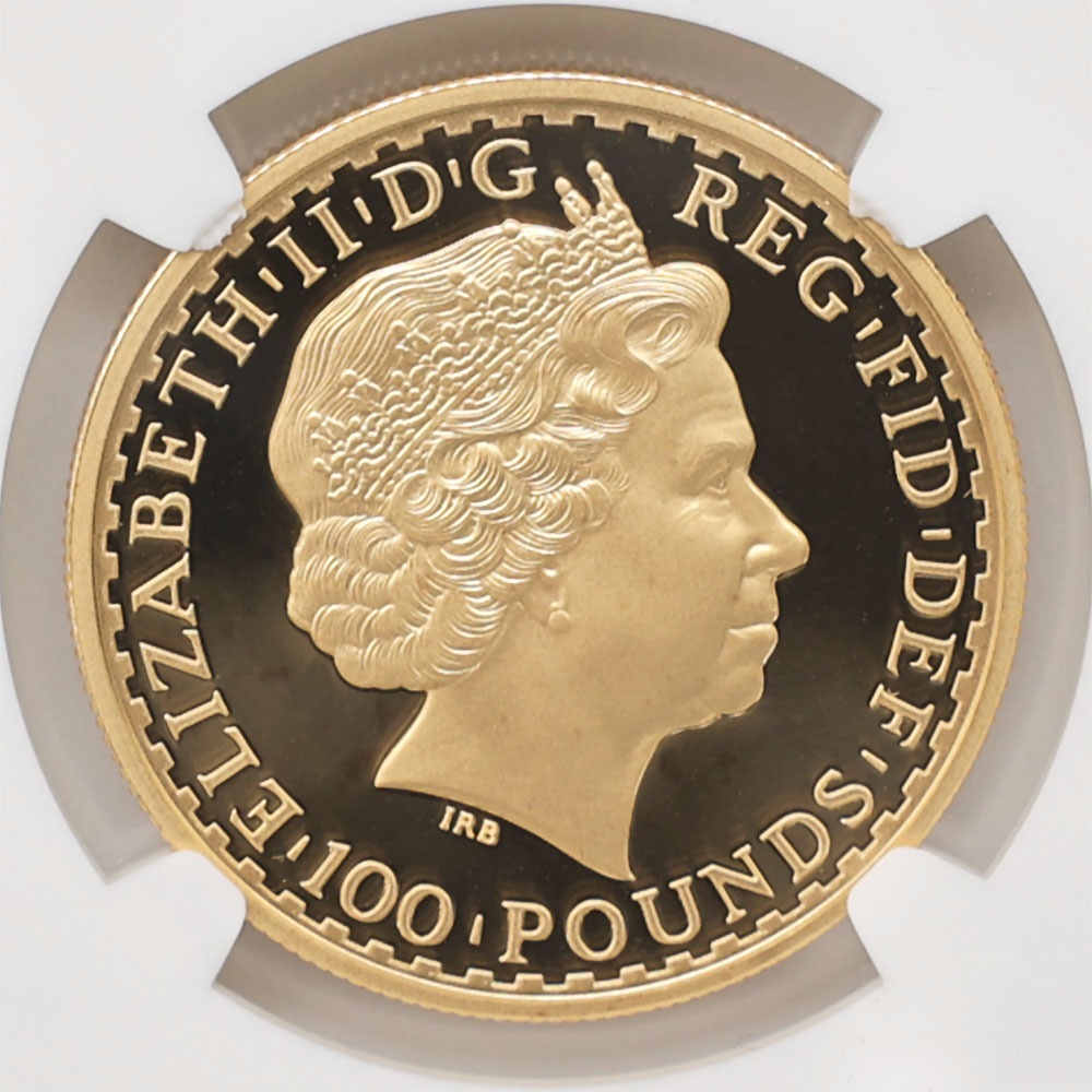 �������� 2010 �ѹ� �֥꥿�˥� 100�ݥ�� ��� �ץ롼�� NGC PF 69 UC ��ǹ���� ����̤������ �����ꥹ ��� �ڥݥ���ȡ������ݥ������оݳ���