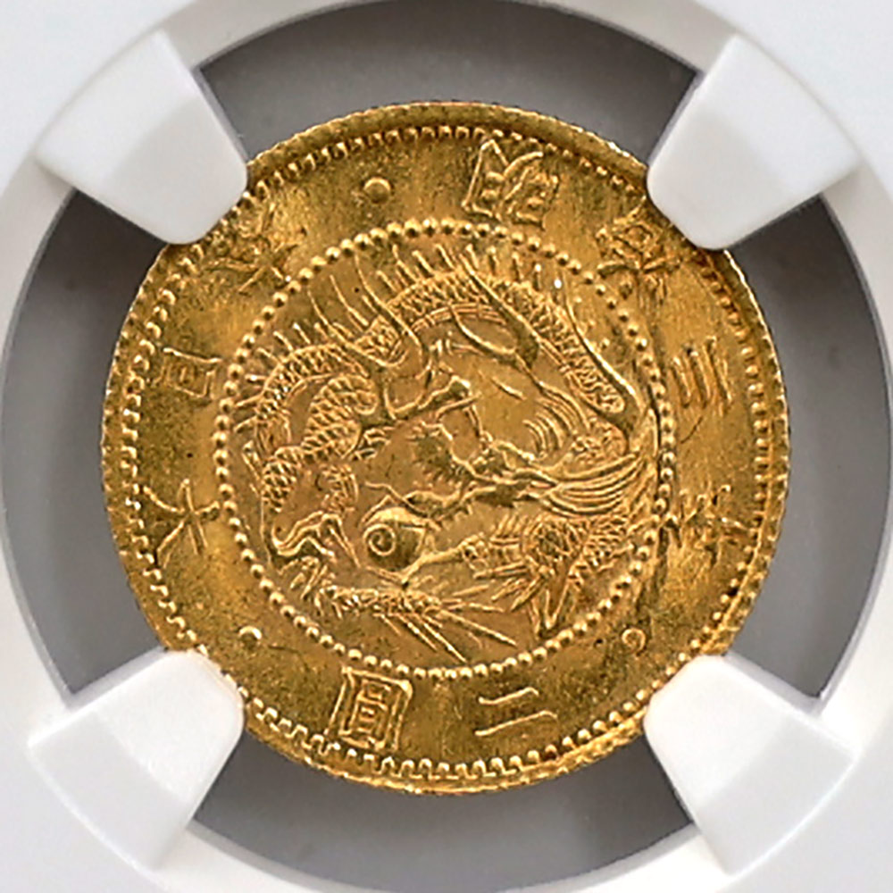 1870 ���� ����3ǯ 2�߶�� ̤���� NGC MS 65 ̤���ѡ�����̤������ ������