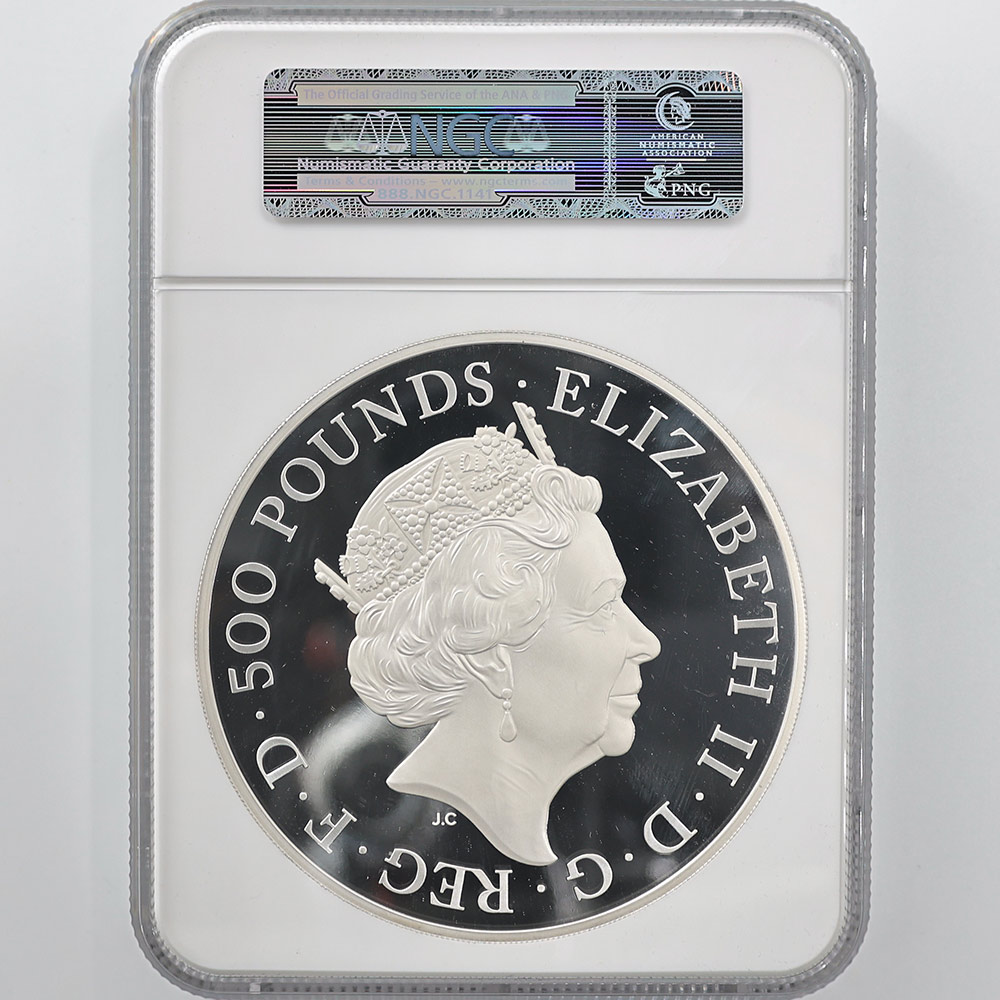 �������� 2018 �ѹ� �ѹ���Ϥνå��쥯����� �������륺�Υ�åɥɥ饴�� 500�ݥ�� ��� 1���� �ץ롼�� NGC PF 70 UC ONE OF FIRST 50 STRUCK �ǹ���� ����̤������ ��Ȣ�աڥݥ���ȡ������ݥ������оݳ���