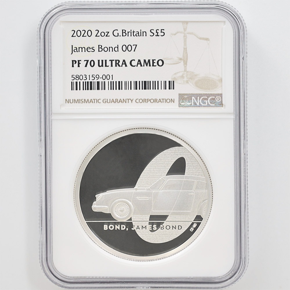 �������� 2020 �ѹ� 007 �������ॺ���ܥ�� ��1�� 5�ݥ�� ��� 2���� �ץ롼�� NGC PF 70 UC �ǹ���� ����̤������