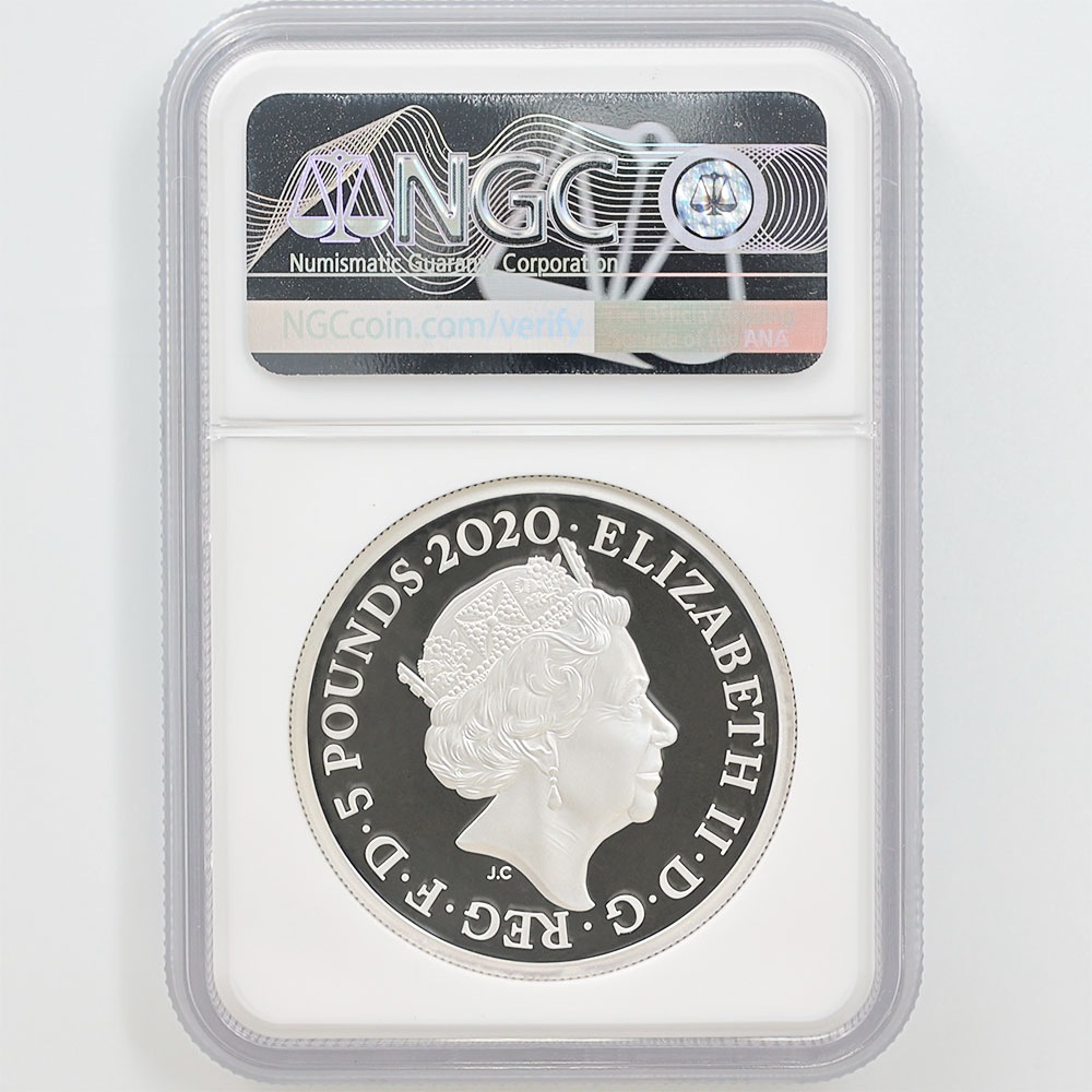 �������� 2020 �ѹ� 007 �������ॺ���ܥ�� ��1�� 5�ݥ�� ��� 2���� �ץ롼�� NGC PF 70 UC �ǹ���� ����̤������