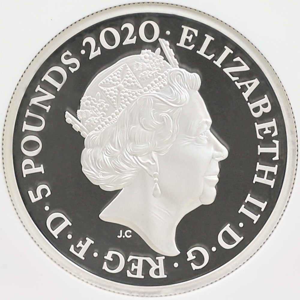 �������� 2020 �ѹ� 007 �������ॺ���ܥ�� ��1�� 5�ݥ�� ��� 2���� �ץ롼�� NGC PF 70 UC �ǹ���� ����̤������