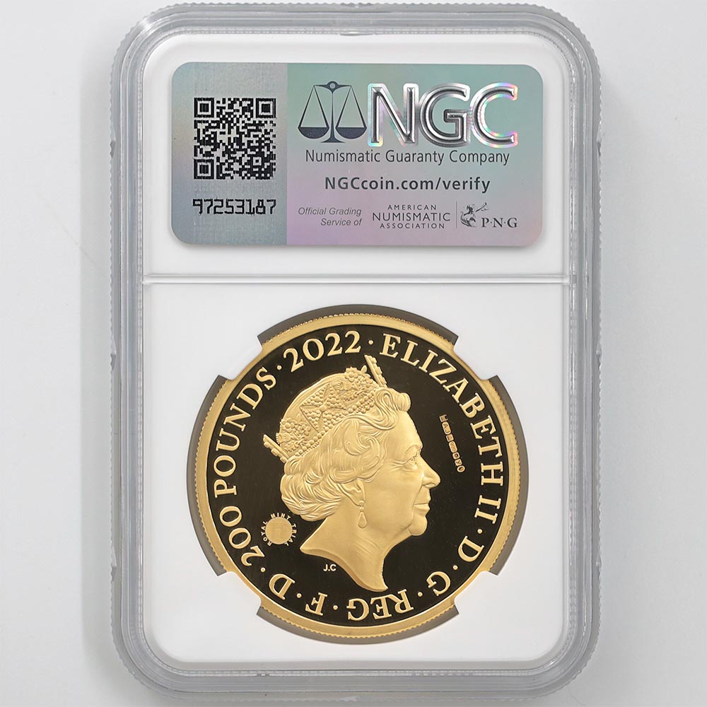 ����� 2022 �ѹ� ���� ���꡼�� ���󥰥��ɥ��7�� 200�ݥ�� ��� 2���� �ץ롼�� NGC PF 70 UC �ǹ���� ����̤������ ��Ȣ�� �����ꥹ ��� ������1��Τ�