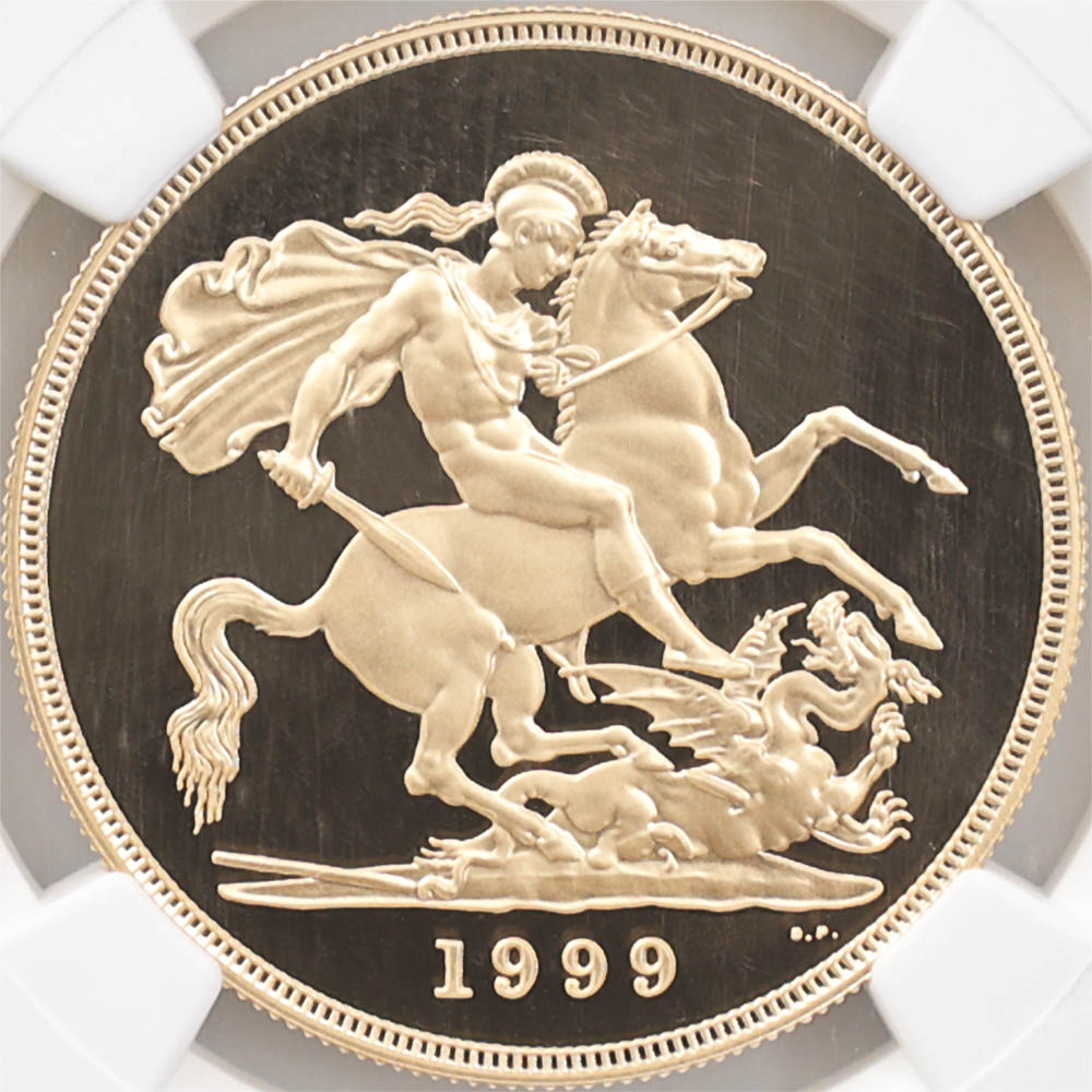 �������� 1999 �ѹ� ���ꥶ�٥�2�� ���֥�� 5�ݥ�� ��� �ץ롼�� NGC PF 70 UC �ǹ���� ����̤������  �����ꥹ ��ߡڥݥ���ȡ������ݥ������оݳ���