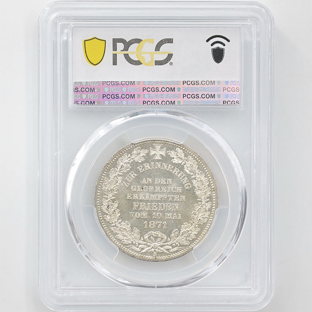 1871 ɥ ֥졼  1顼  PCGS MS 64 ̤ѡ̤