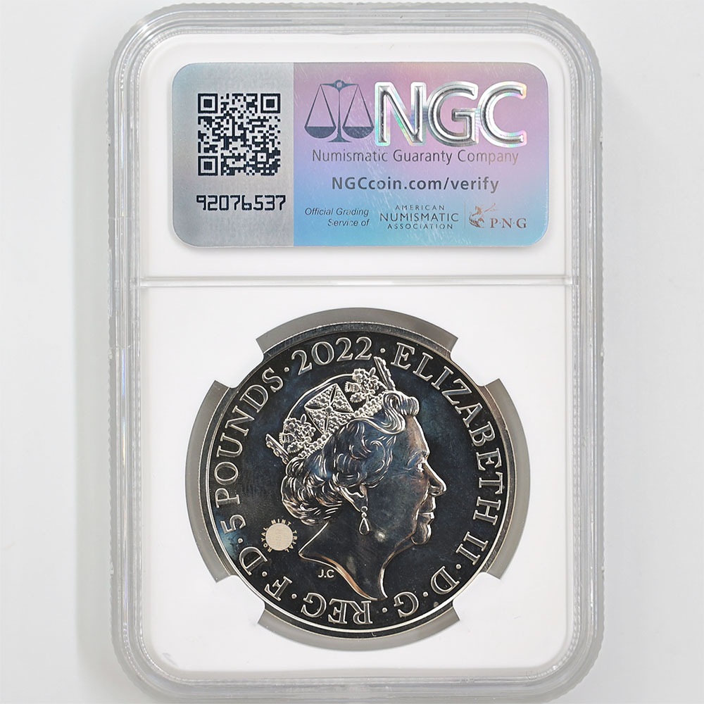 ����� 2022 �ѹ� ���ꥶ�٥�2�� ��̥߰��꡼�� �����ȸ�� 5�ݥ�� ��Ƽ�� NGC MS 67 DPL �ǹ���� ����̤������ ��Ȣ�� ������1��Τ�