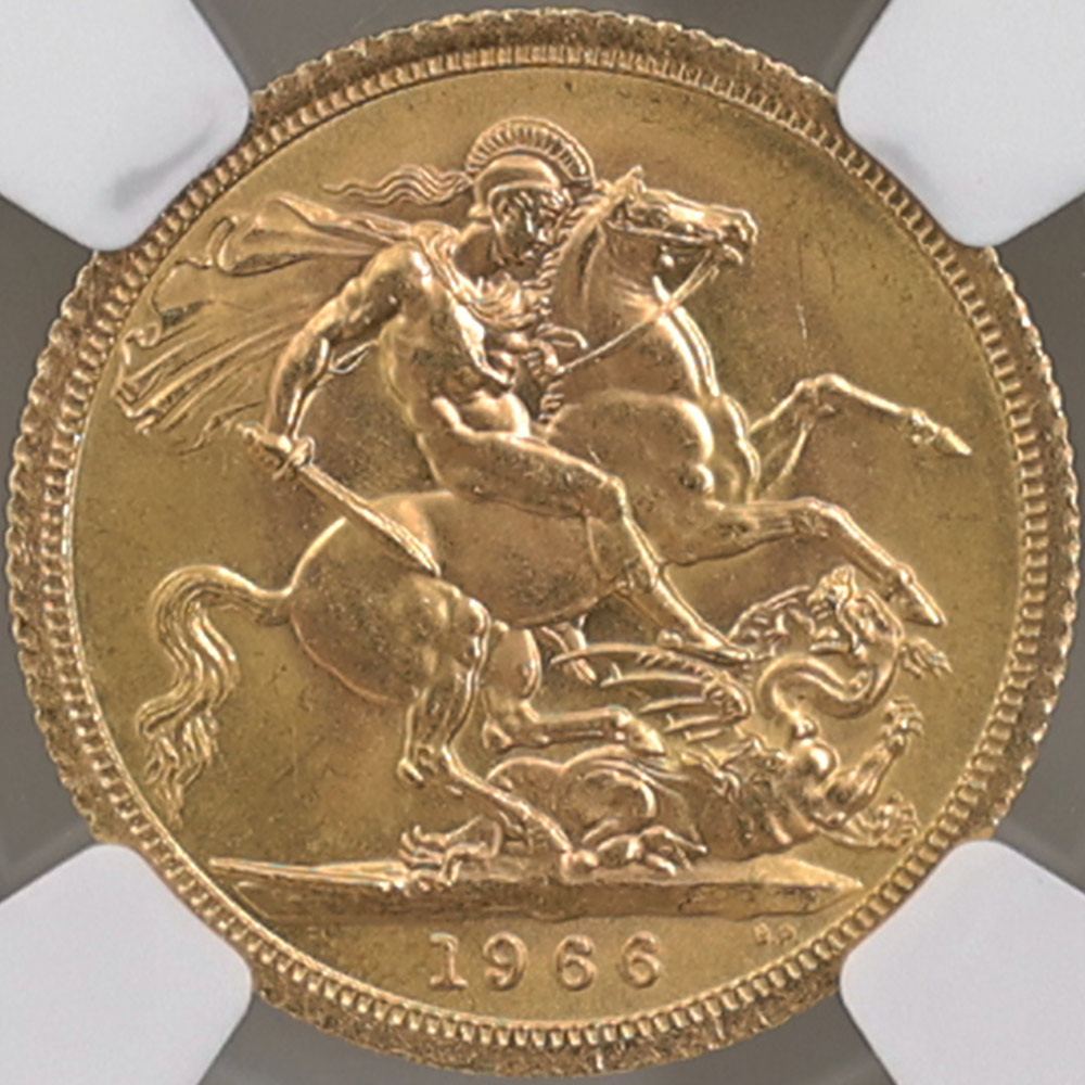 1966 �ѹ� ���ꥶ�٥�2�� ���֥�� 1�ݥ�ɡ�1���֥��˶�� NGC MS 66 ��ǹ���� ����̤������ �����硼��ε�༣