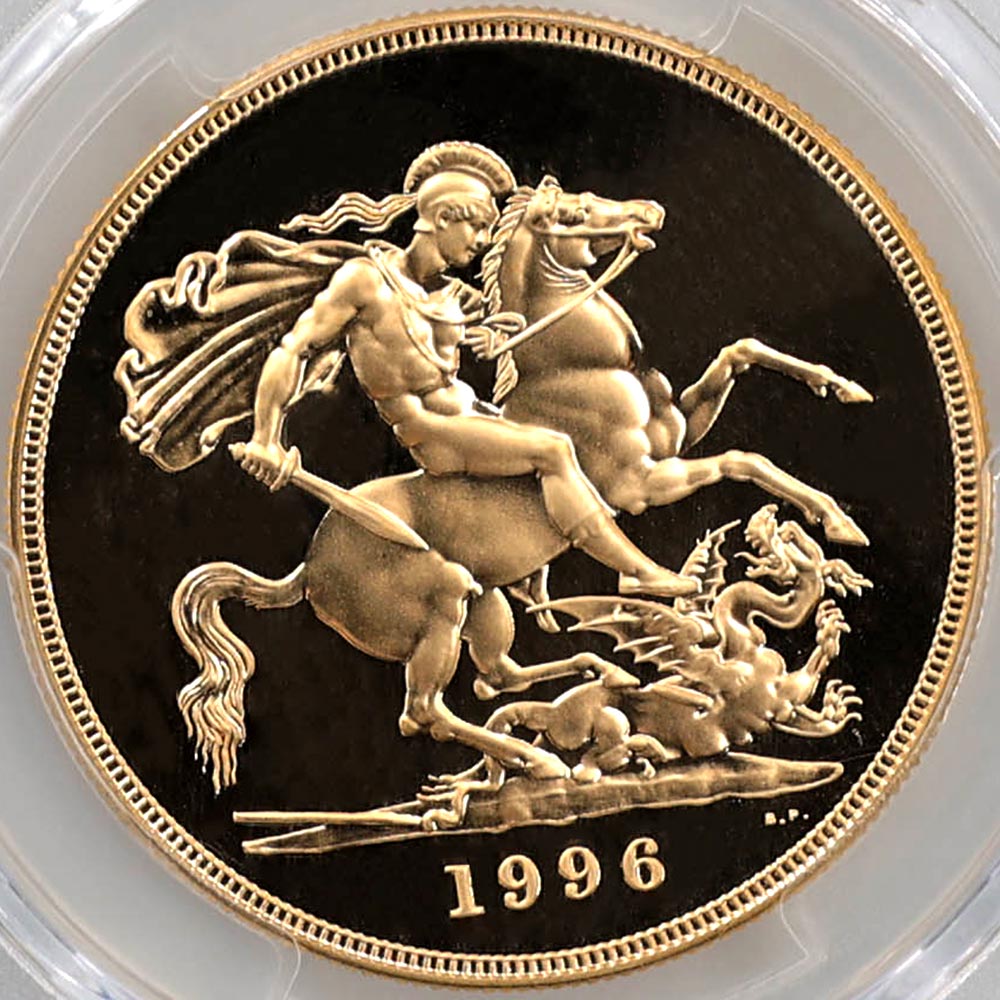 �������� 1996 �ѹ� ���ꥶ�٥�2�� ���֥�� 5�ݥ�� ��� �ץ롼�� PCGS PR 68 DCAM ����̤������ �����硼��ε�༣ �ڥݥ���ȡ������ݥ������оݳ���