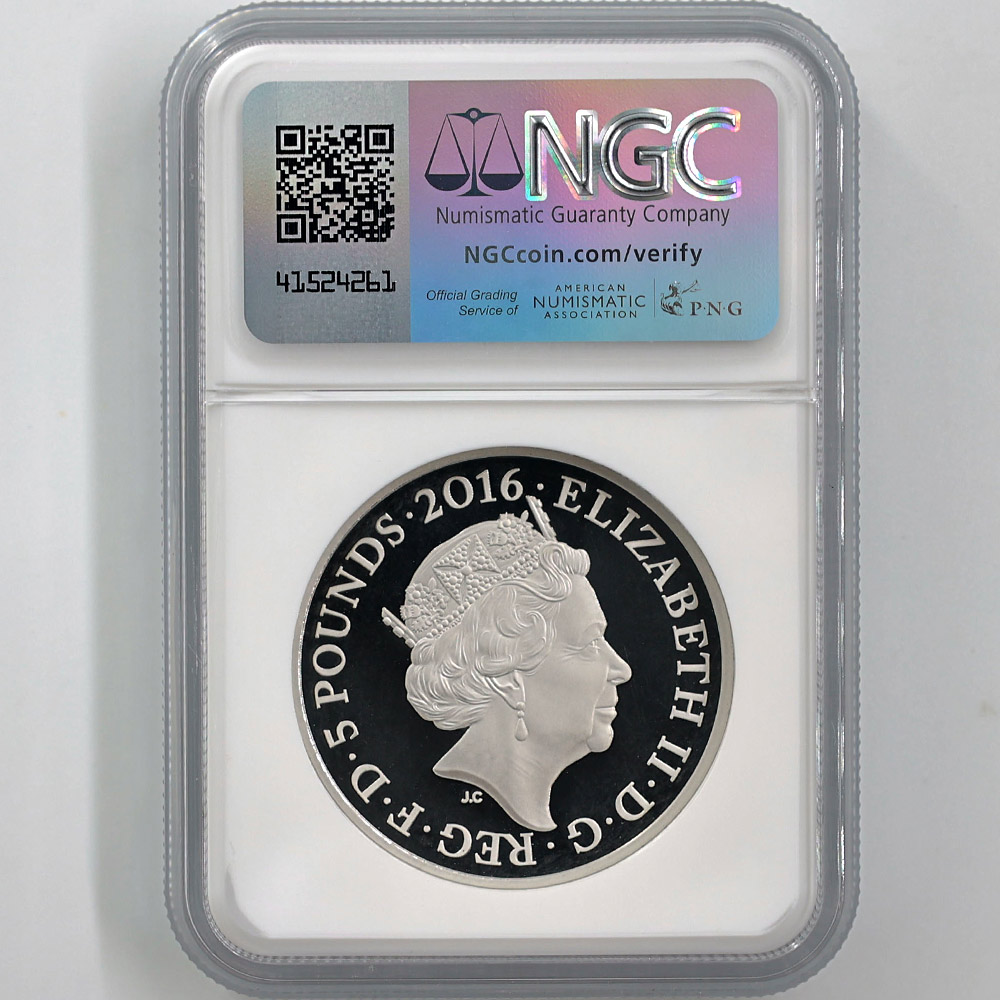 2016 �ѹ� ���ꥶ�٥�2�� ����90��ǯ��ǰ 5�ݥ�� �ץ���ʲ� �ץ롼�� NGC PF 70 UC ONE OF FIRST 10 STRUCK �ǹ���� ����̤������ ��Ȣ�� �����ꥹ �ץ���ʲ�