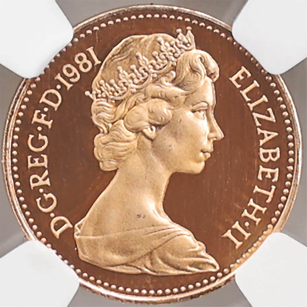 1981 ѹ ꥶ٥2  1˥塼ڥˡ Ƽ ץ롼 NGC PF 69 RD UC ǹ ̤ 