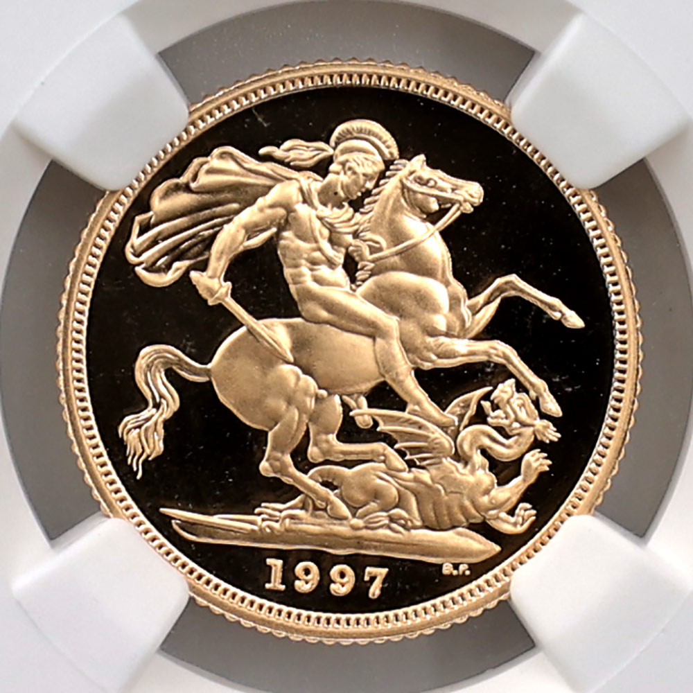 �������� 1997 �ѹ� ���ꥶ�٥�2�� ���֥�� 1�ݥ�� ��� �ץ롼�� NGC PF 70 UC �ǹ���� ����̤�����ʡڥݥ���ȡ������ݥ������оݳ���