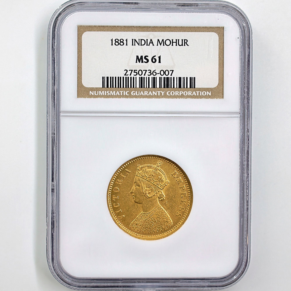 �������� 1881 �����ꥹ�Υ���� �������ȥꥢ ��ϡ��� ��� NGC MS 61 ��̤������ �ڥݥ���ȡ������ݥ������оݳ���