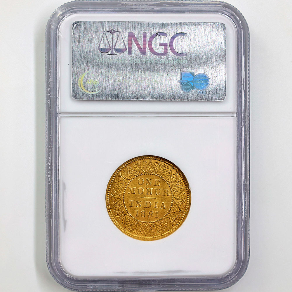 �������� 1881 �����ꥹ�Υ���� �������ȥꥢ ��ϡ��� ��� NGC MS 61 ��̤������ �ڥݥ���ȡ������ݥ������оݳ���