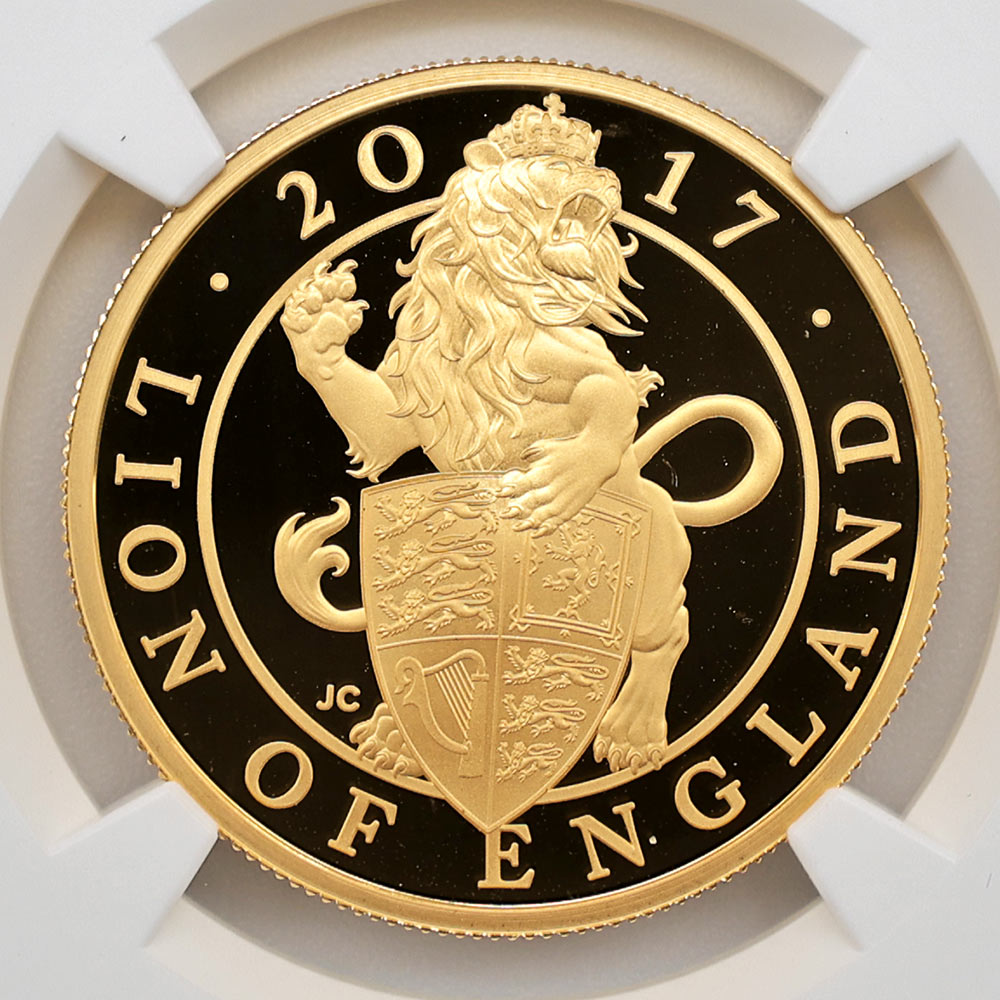 2017 �ѹ� ��Ϥνå��쥯����� ���󥰥��ɤΥ饤���� 100�ݥ�� ��� 1���� �ץ롼�� NGC PF 70 UC ONE OF FIRST 250 STRUCK �ǹ���� ����̤������ �����ꥹ ���