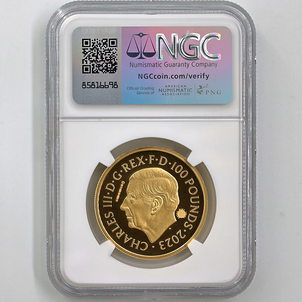 ����� 2023 �ѹ� ���ä����� �ޡ���� 100�ݥ�� ��� 1���� �ץ롼�� NGC PF 70 UC �ǹ���� ����̤������ ��Ȣ�� �����ꥹ ��� ������1��Τ�