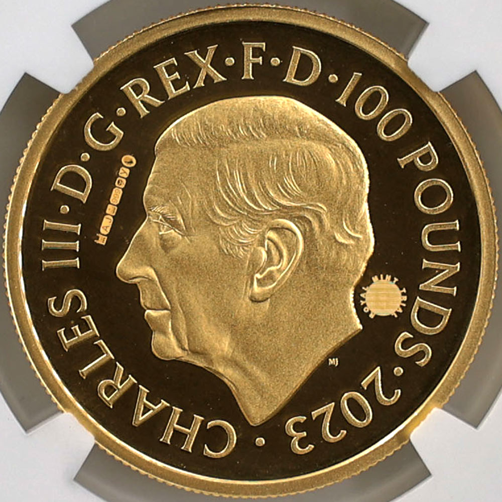 ����� 2023 �ѹ� ���ä����� �ޡ���� 100�ݥ�� ��� 1���� �ץ롼�� NGC PF 70 UC �ǹ���� ����̤������ ��Ȣ�� �����ꥹ ��� ������1��Τ�