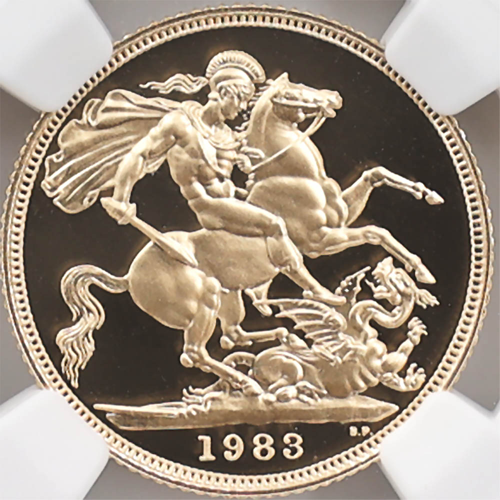 �������� 1983 �ѹ� ���ꥶ�٥�2�� ���֥�� 1�ݥ�ɡ�1���֥��˶�� �ץ롼�� NGC PF 70 UC �ǹ���� ����̤������ �����硼��ε�༣�ڥݥ���ȡ������ݥ������оݳ���