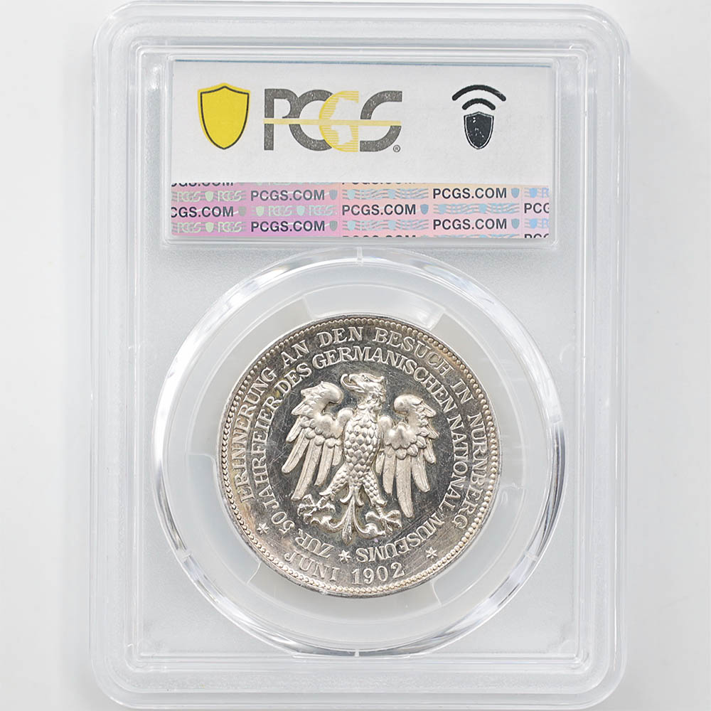 1902 �ɥ��� �˥���٥륯 ����ޥ��Ω��ʪ�� ��Ω50��ǯ��ǰ ������ PCGS SP 64 �ǹ���� ̤���ѡ�����̤������