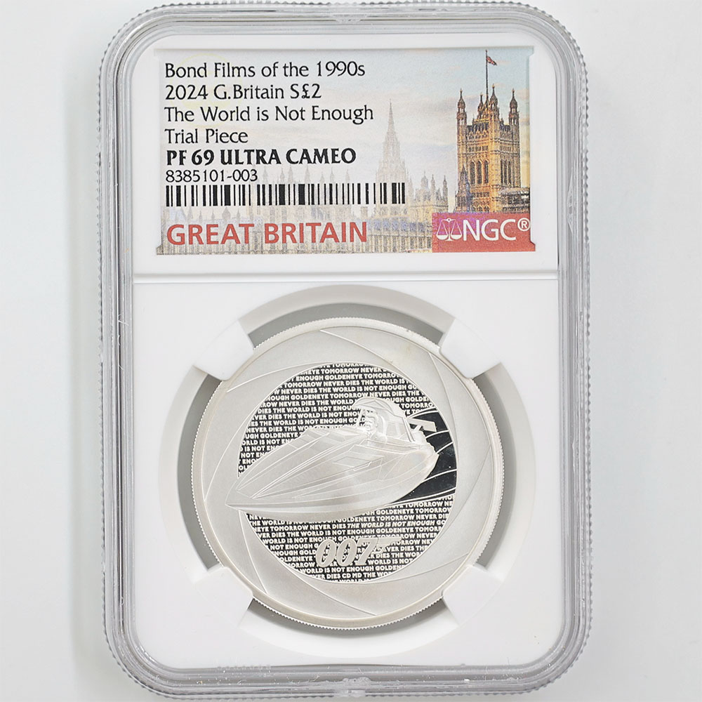 ����� 2024 �ѹ� �������ॺ���ܥ�� 007 ���꡼��60ǯ�ε��� 1990ǯ����� 2�ݥ�� ��� 1���� �ץ롼�� NGC PF 69 UC �ǹ���� ����̤������ ��Ȣ�� �����ꥹ ��� ������1��Τ�