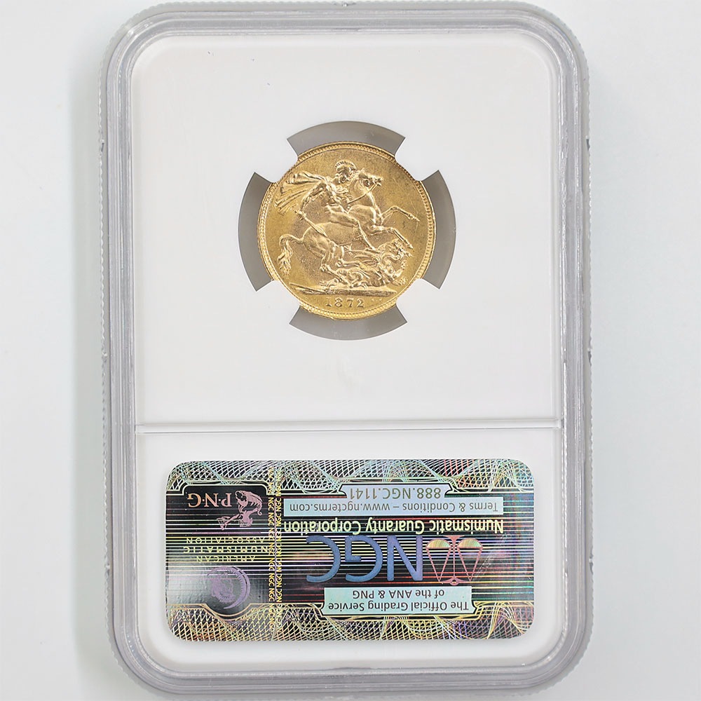  1872 ѹ ȥꥢ 1ݥɡ1֥  NGC MS 64 ǹ ̤ѡ̤ 󥰥إå 硼ε༣ ꥹ  ڥݥȡݥоݳ