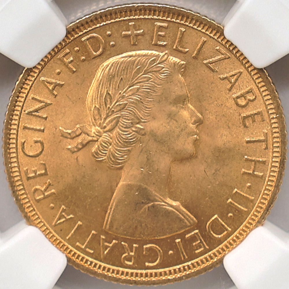 1958 �ѹ� ���ꥶ�٥�2�� ���֥�� 1�ݥ�ɡ�1���֥��˶�� NGC MS 66 ����̤������ �����硼��ε�༣ 