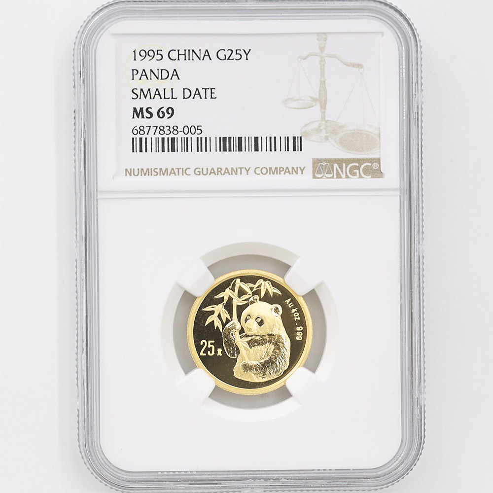 1995 ��� �ѥ�� 25�� ��� 1/4 ����  NGC MS 69 ���⡼��ǡ��� ��ǹ���� ����̤������