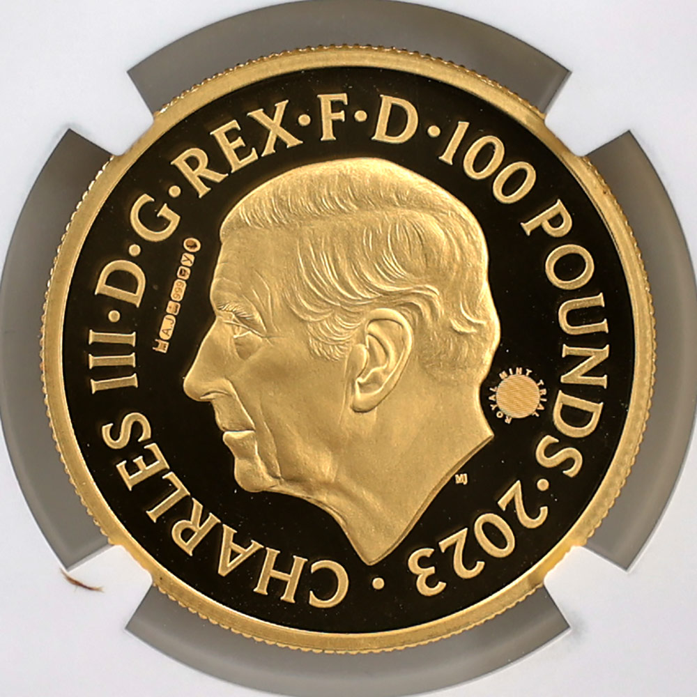  2023 ѹ  ꡼ 硼2 100ݥ  1 ץ롼 NGC PF 70 UC ǹ ̤ Ȣ ꥹ  1Τ