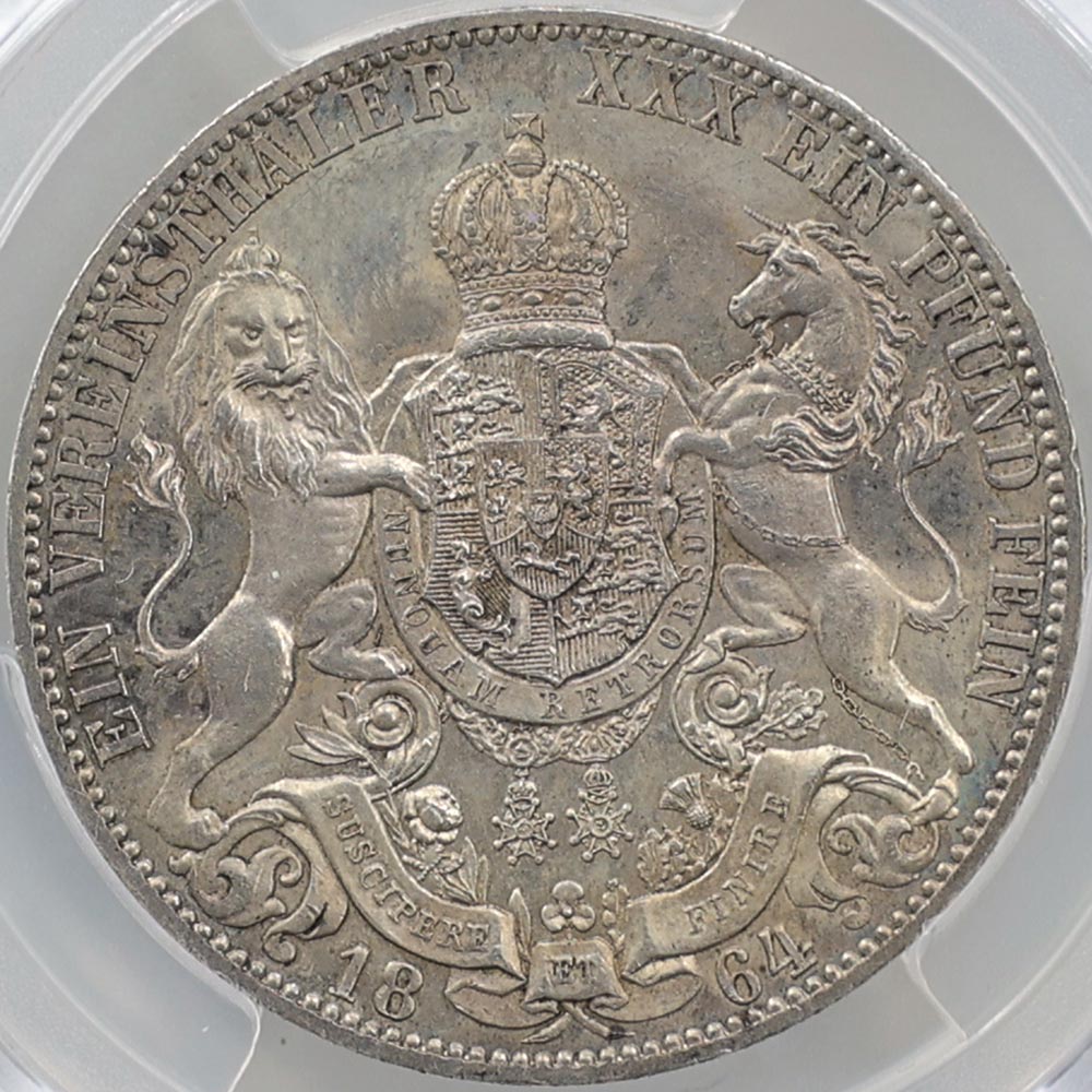 1864 ɥ ϥΡե 硼5 1顼  PCGS MS 64 ǹ ̤ѡ̤