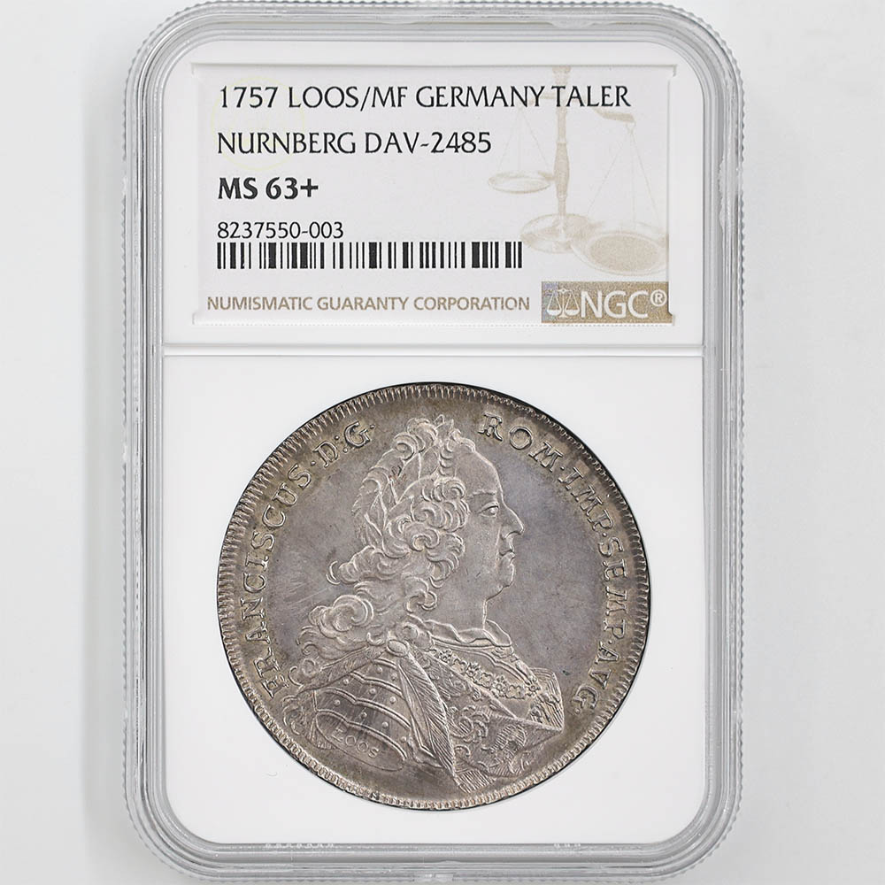 α 1757 ɥ ˥٥륯 ե1 1顼  NGC MS 63+ ǹ ̤ 