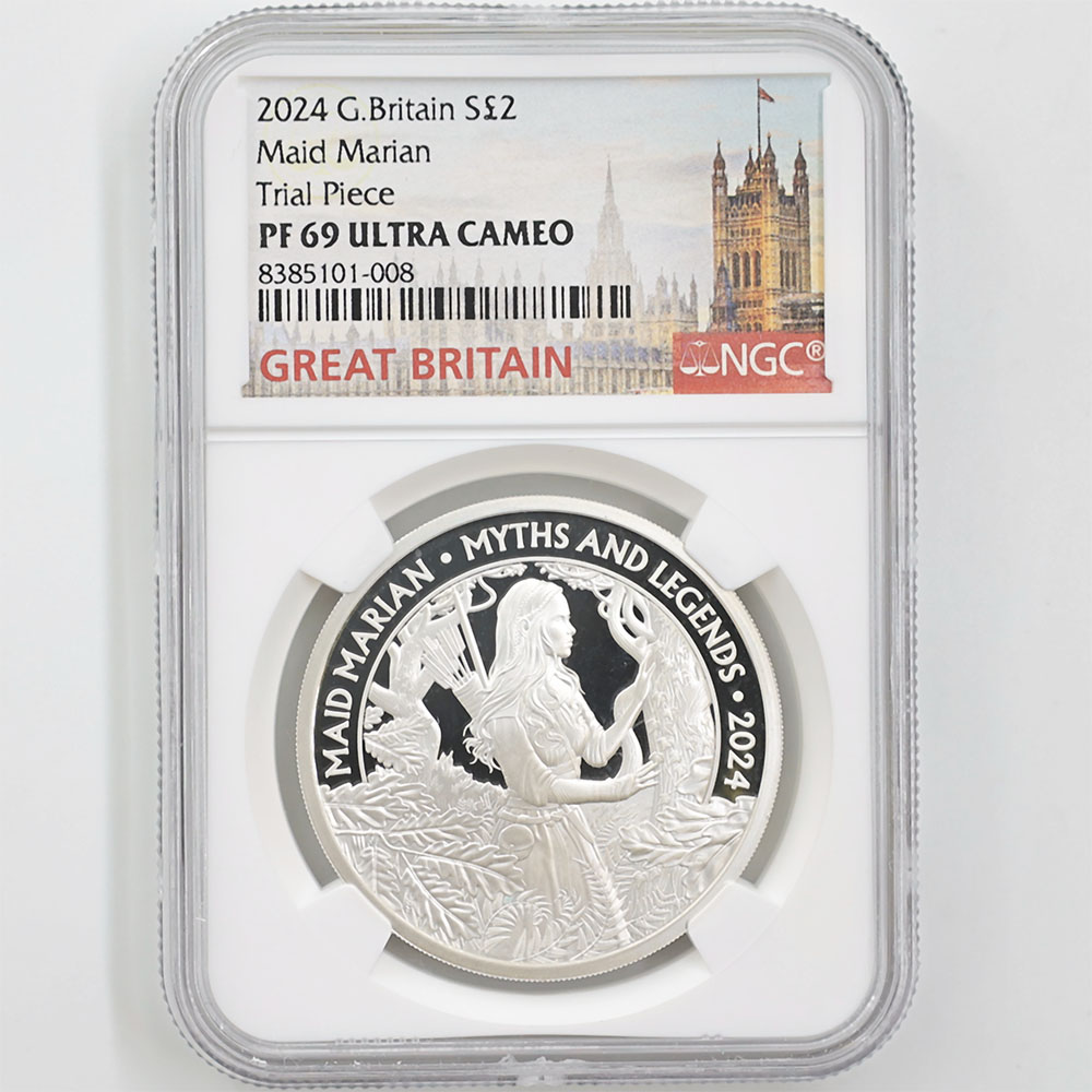 ����� 2024 �ѹ� ���ä����� �ᥤ�ɡ��ޥꥢ�� 2�ݥ�� ��� 1���� �ץ롼�� NGC PF 69 UC �ǹ���� ����̤������ ��Ȣ�� �����ꥹ ��� ������1��Τ�