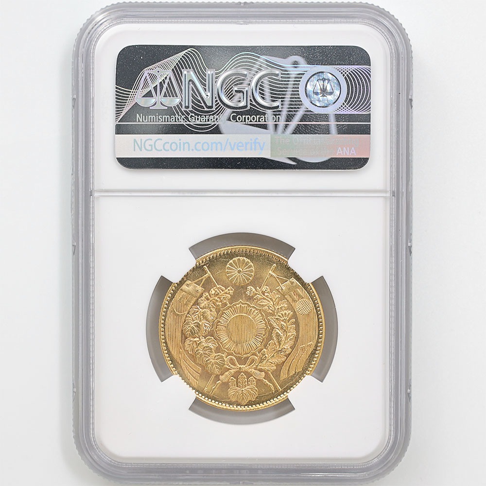 1871 ���� ����4ǯ 10�߶�� ̤���� ̵�� NGC MS63 ̤������ ��10�߶�� ������