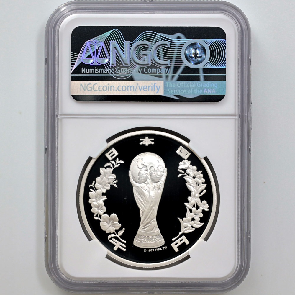 2002 ���� FIFA ���ɥ��å׵�ǰ ��߶�� 1���� �ץ롼�� NGC PF 69 UC ��ǹ���� ����̤������